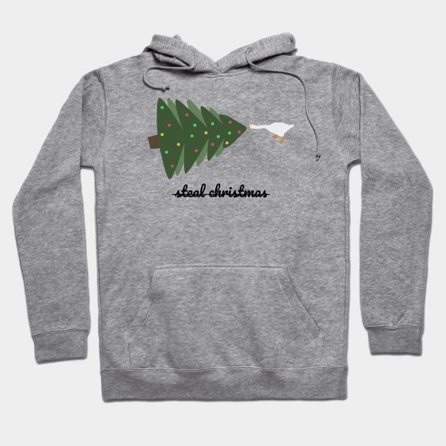 Untitled Goose Game - Christmas Edition Hoodie by sadsquatch